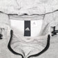 Womens Grey Adidas Gym Workout Half Zip Hoodie Jumper
