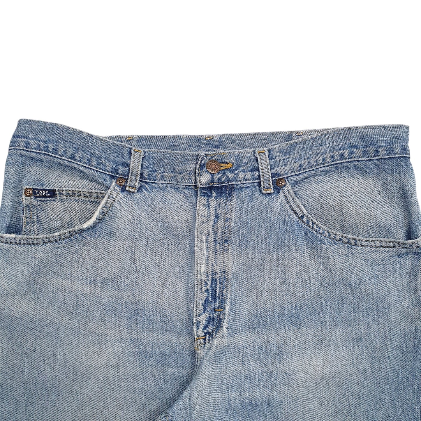 Mens Blue Lee  Regular JeansW36 L30