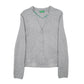 Womens Grey United Colors Of Benetton Knit Cardigan Jumper