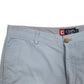 Mens Blue Chaps Deck Chino Shorts