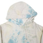 Mens White Champion Tie Dye Hoodie Jumper