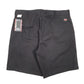 Mens Black Red Kap  Chino Shorts