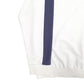 Mens White Fila Spellout Hoodie Jumper
