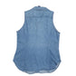 Womens Blue Ralph Lauren Denim Gilet Jumper