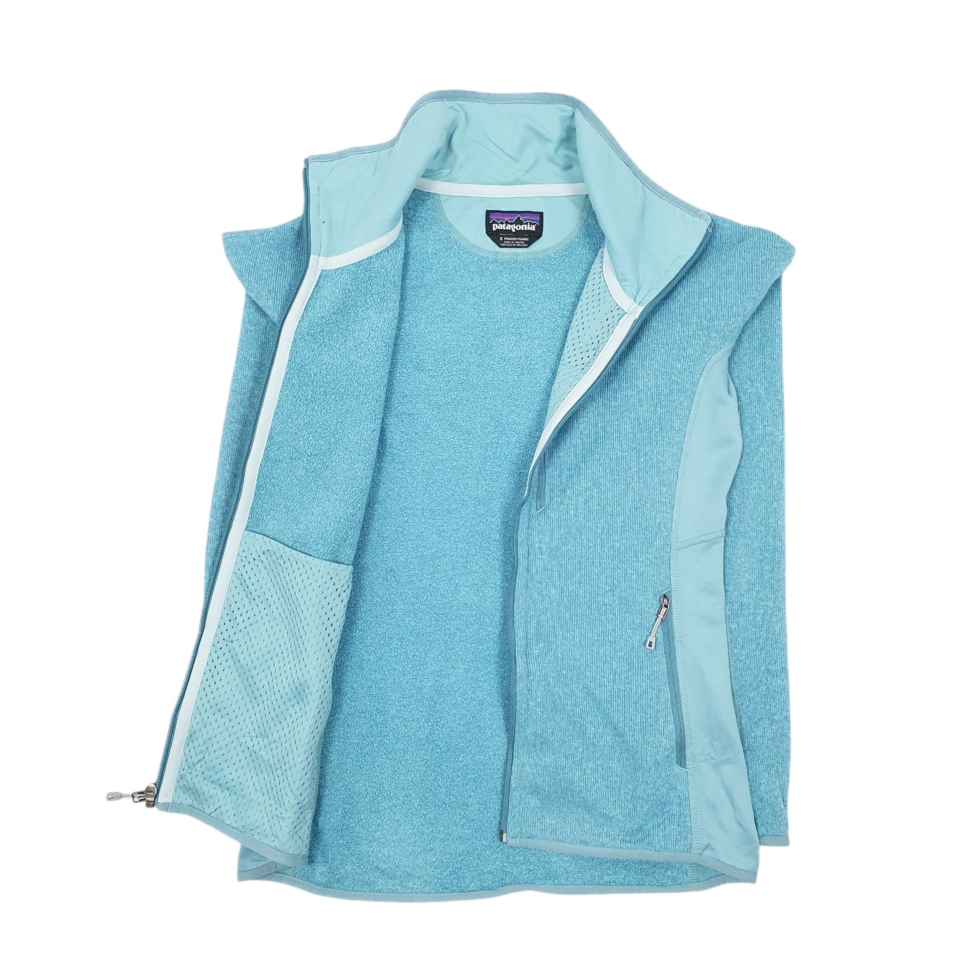 Womens Blue Patagonia  Full Zip Jumper