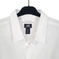 Mens White H&M Coupe Long Sleeve Shirt