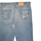 Mens Blue Levis Orange Tab 1990's Vintage 505 JeansW38 L34