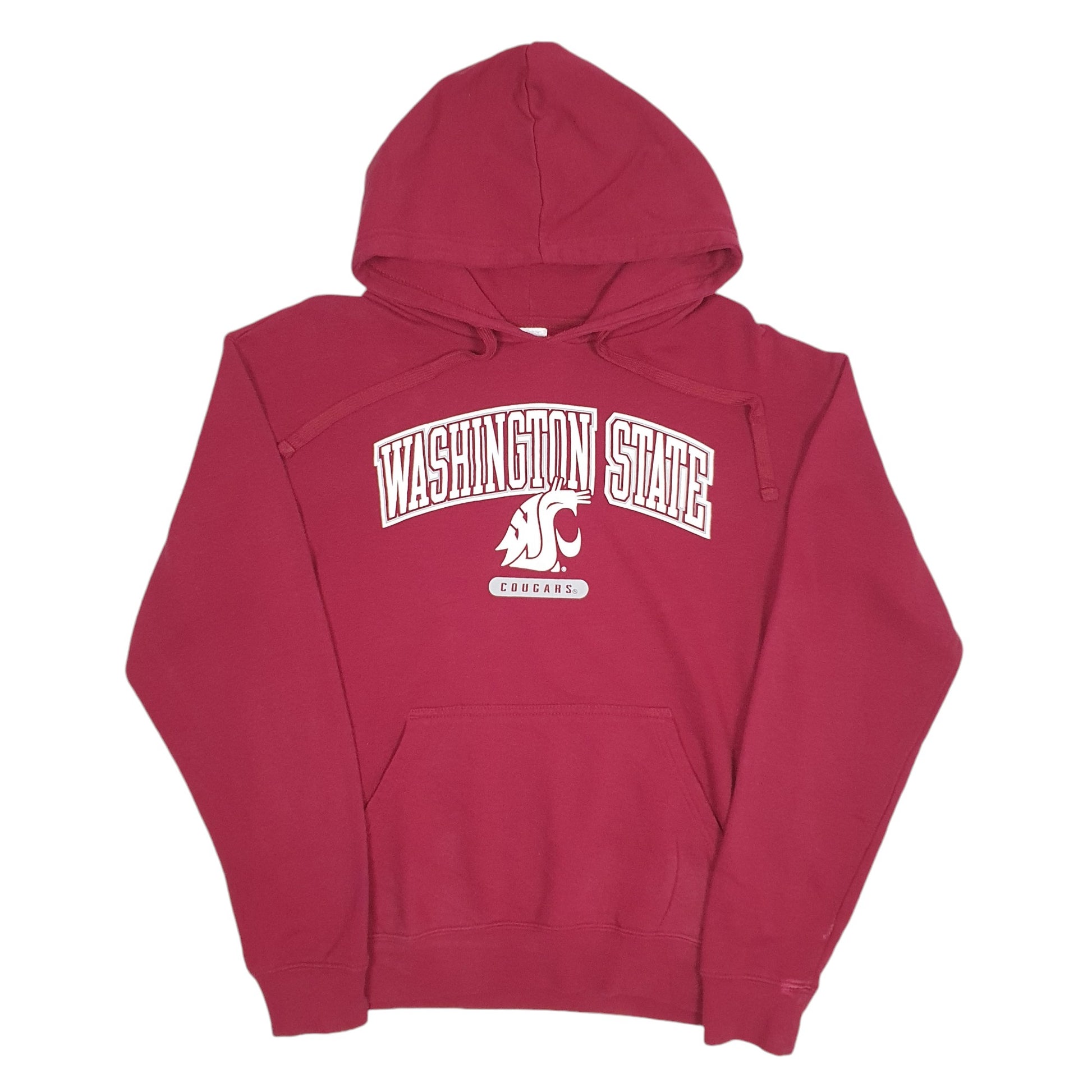 Mens Burgundy Russel Washington state Cougars Hoodie Jumper