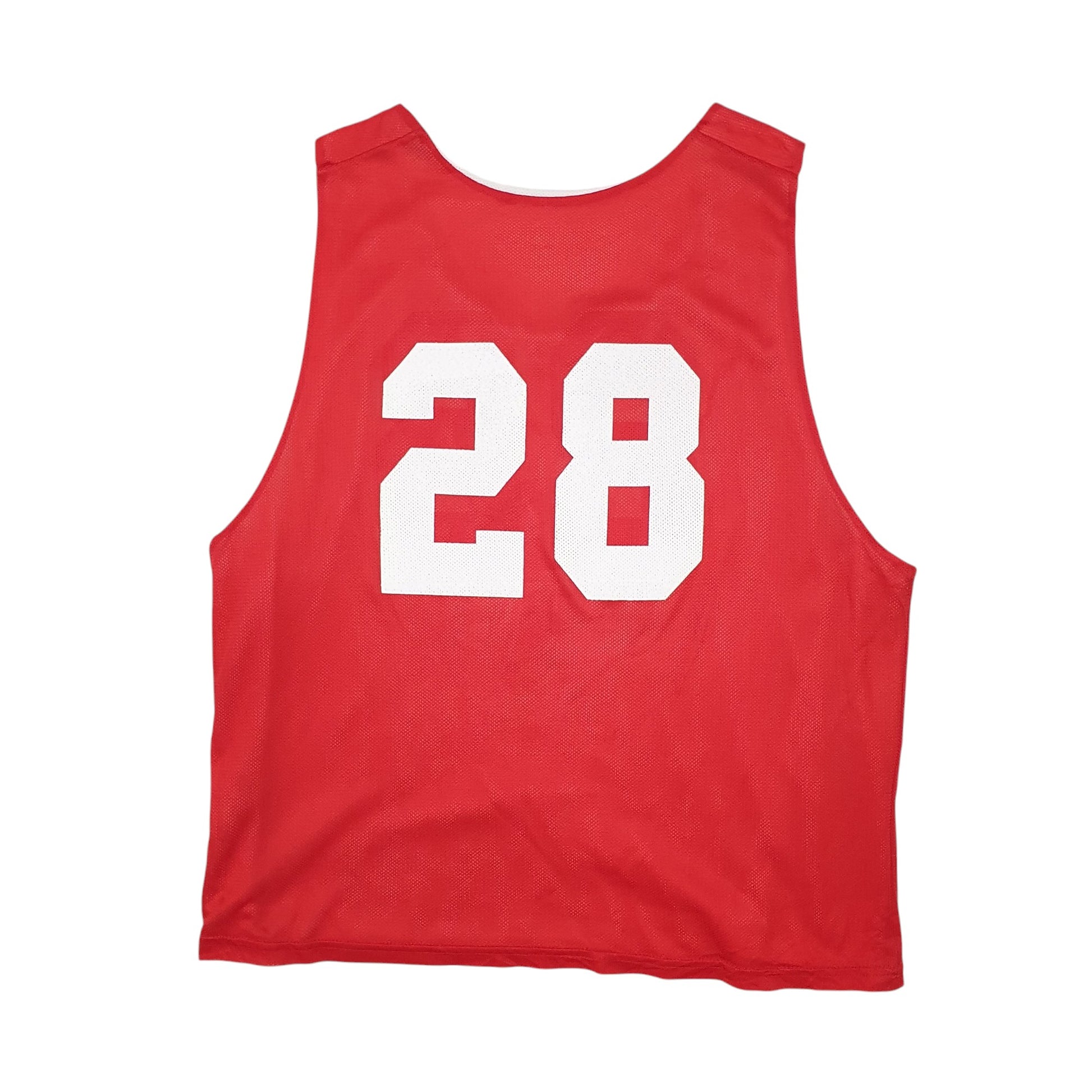 Mens Red Under Armour Basketball Jersey Vest Short Sleeve T Shirt