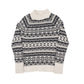 Mens White Chaps Knitwear Crewneck Jumper