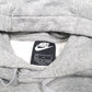Mens Grey Nike Swoosh Hoodie Jumper