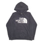 Womens Black The North Face Spellout Hoodie Jumper