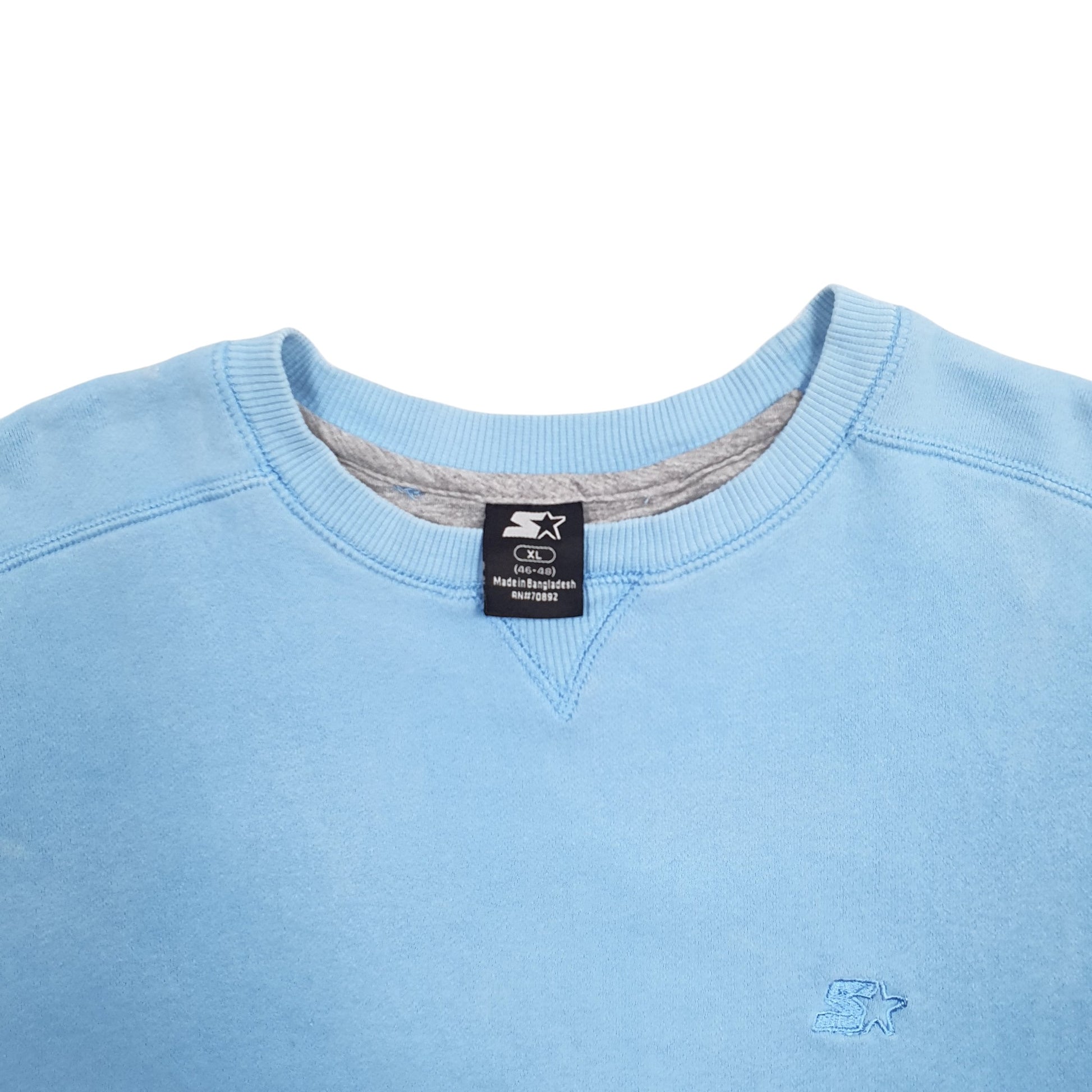 Mens Blue Starter  Crewneck Jumper