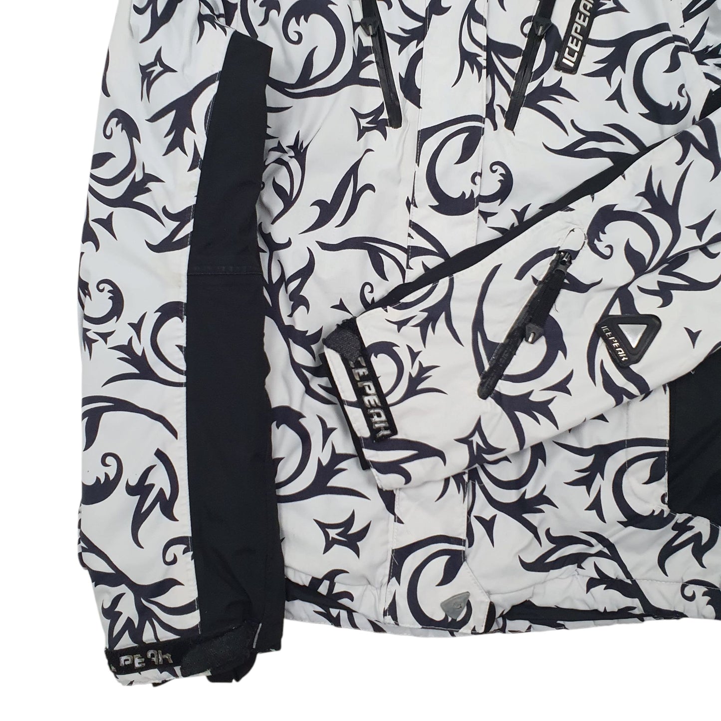 Womens White Icepeak   Coat