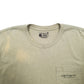 Mens Green Carhartt Spellout Short Sleeve T Shirt