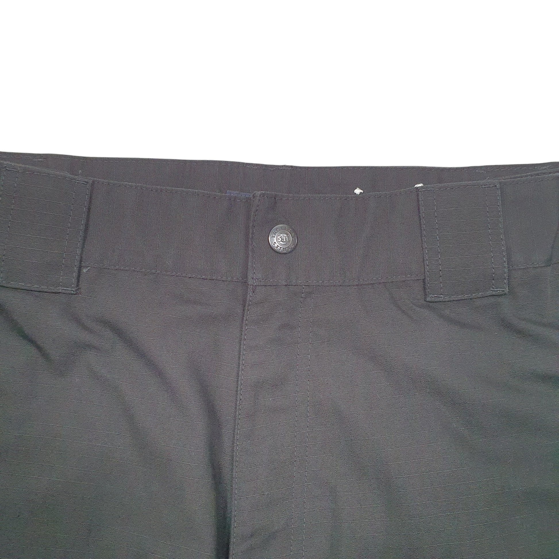 Mens Black 511 Tactical Ripstop Workwear Utility Cargo Trousers