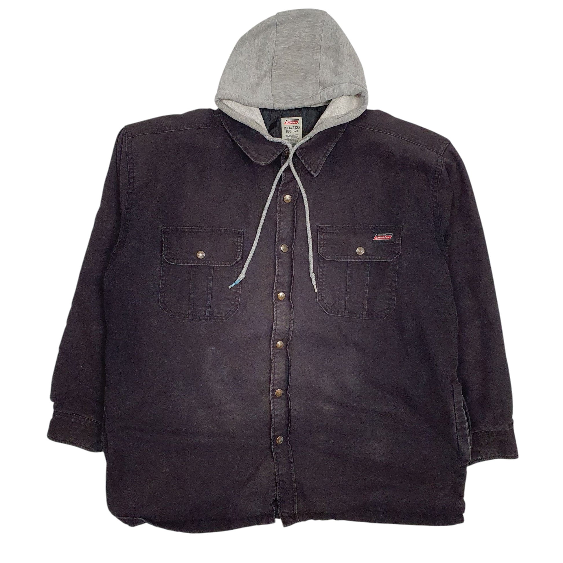 Mens Black Dickies   Coat