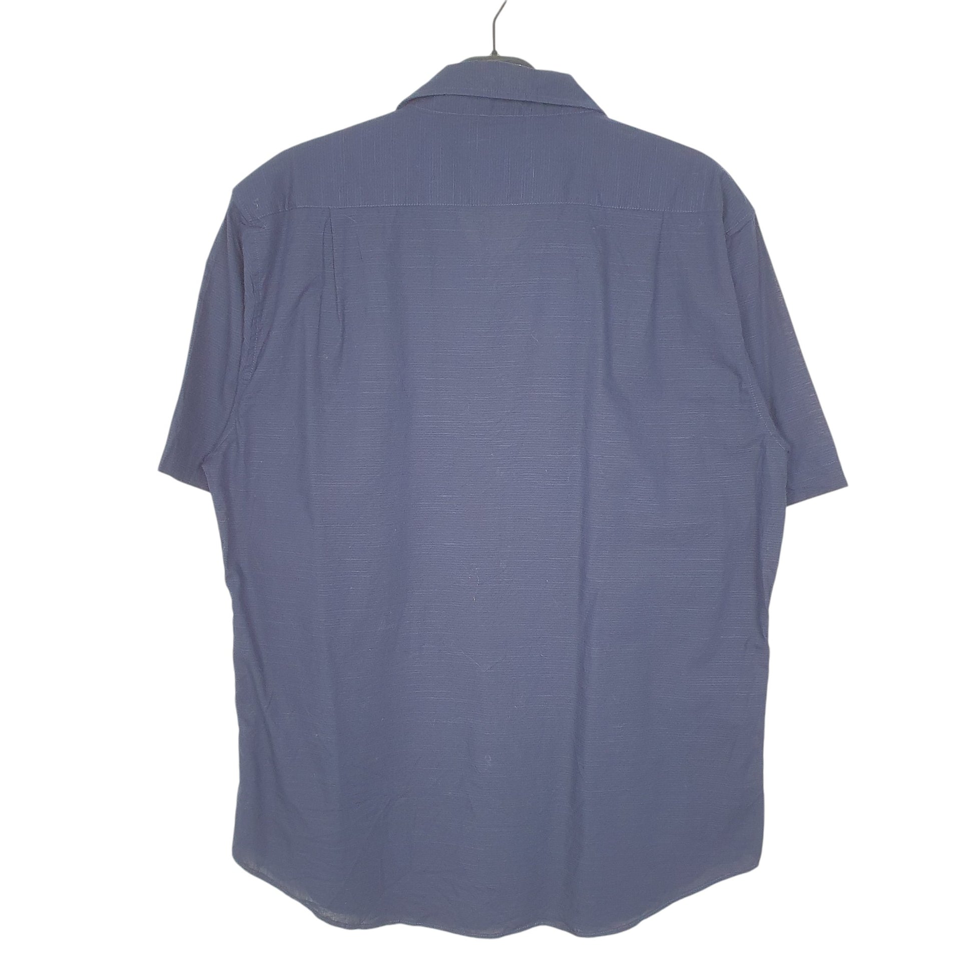 Mens Navy Beverly Hills Polo Club  Short Sleeve Shirt