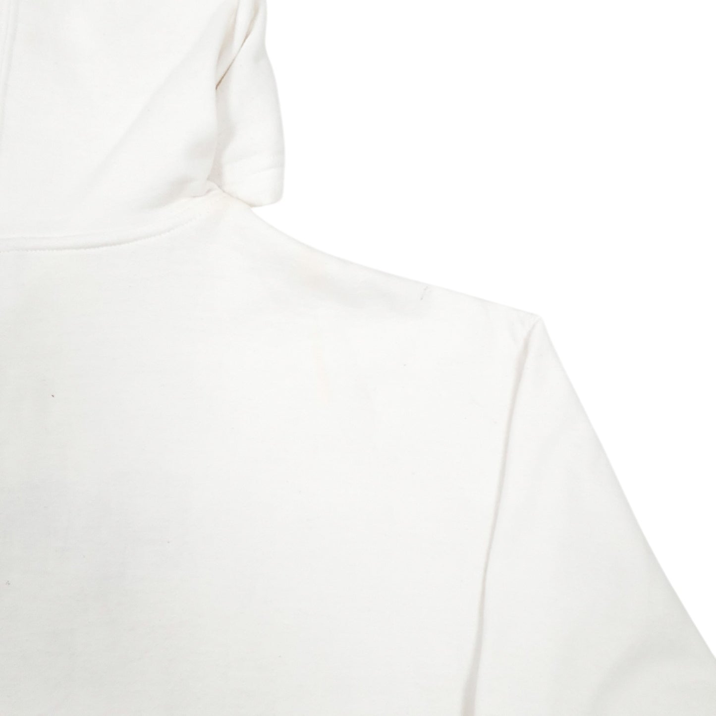 Mens White Reebok Spellout Hoodie Jumper