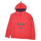 Mens Red Napapijri  Full Zip Coat