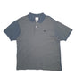 Mens Grey Lacoste  Short Sleeve Polo Shirt