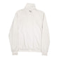 Mens White Puma Spellout Full Zip Jumper