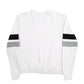 Womens White Fila Spellout Crewneck Jumper