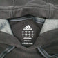 Mens Black Adidas Spellout Hoodie Jumper