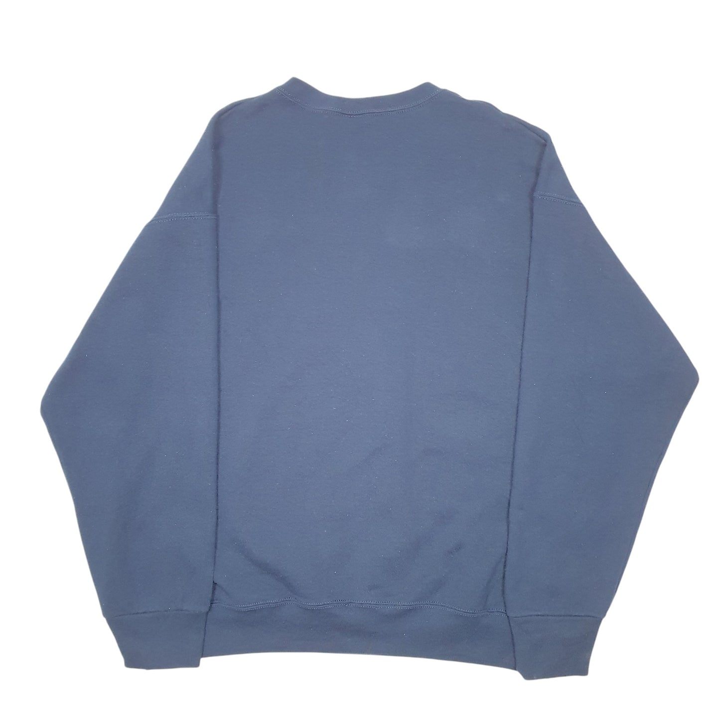 Mens Navy Fruit Of The Loom  Crewneck Jumper