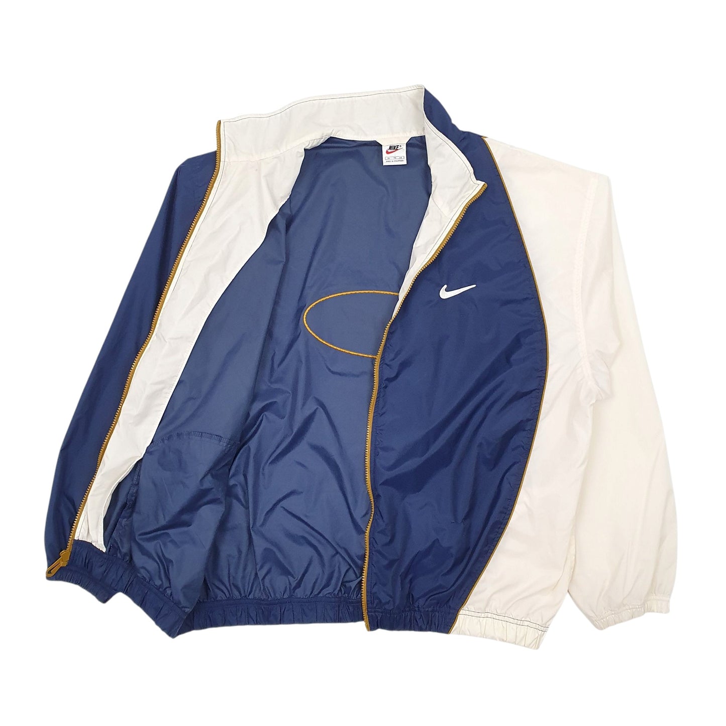 Mens Navy Nike Vintage 90s Full Zip Coat