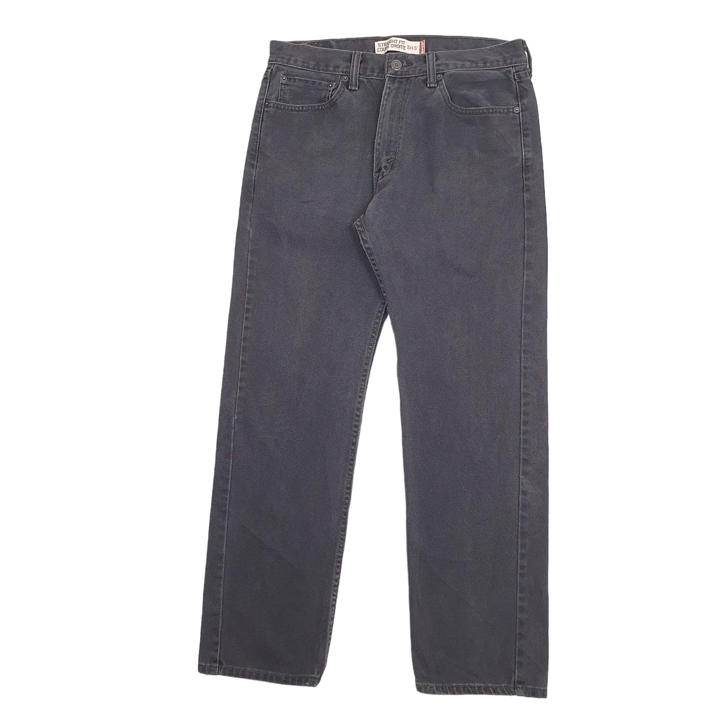 Mens Black Levis  505 JeansW33 L32