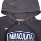 Womens Grey Nike Immaculata Hoodie Jumper