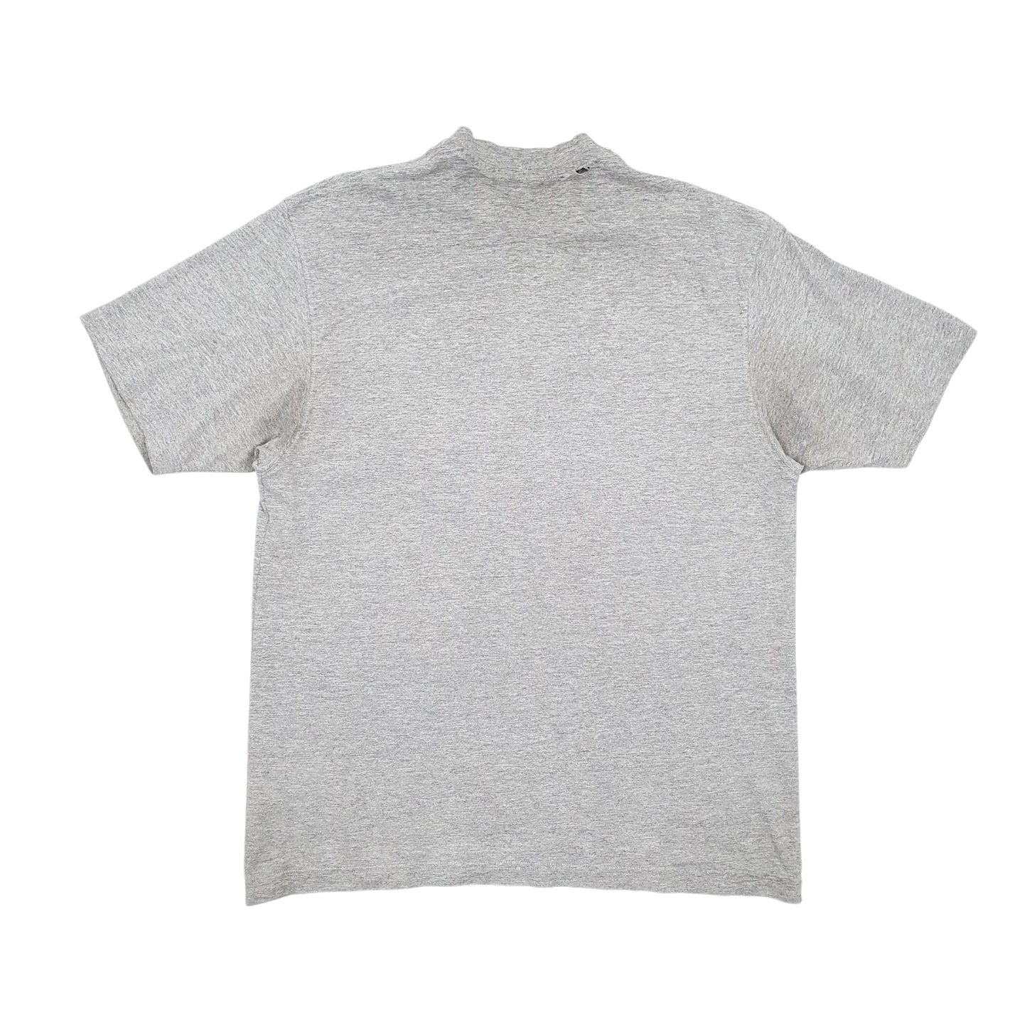 Mens Grey Carhartt Henley Short Sleeve T Shirt