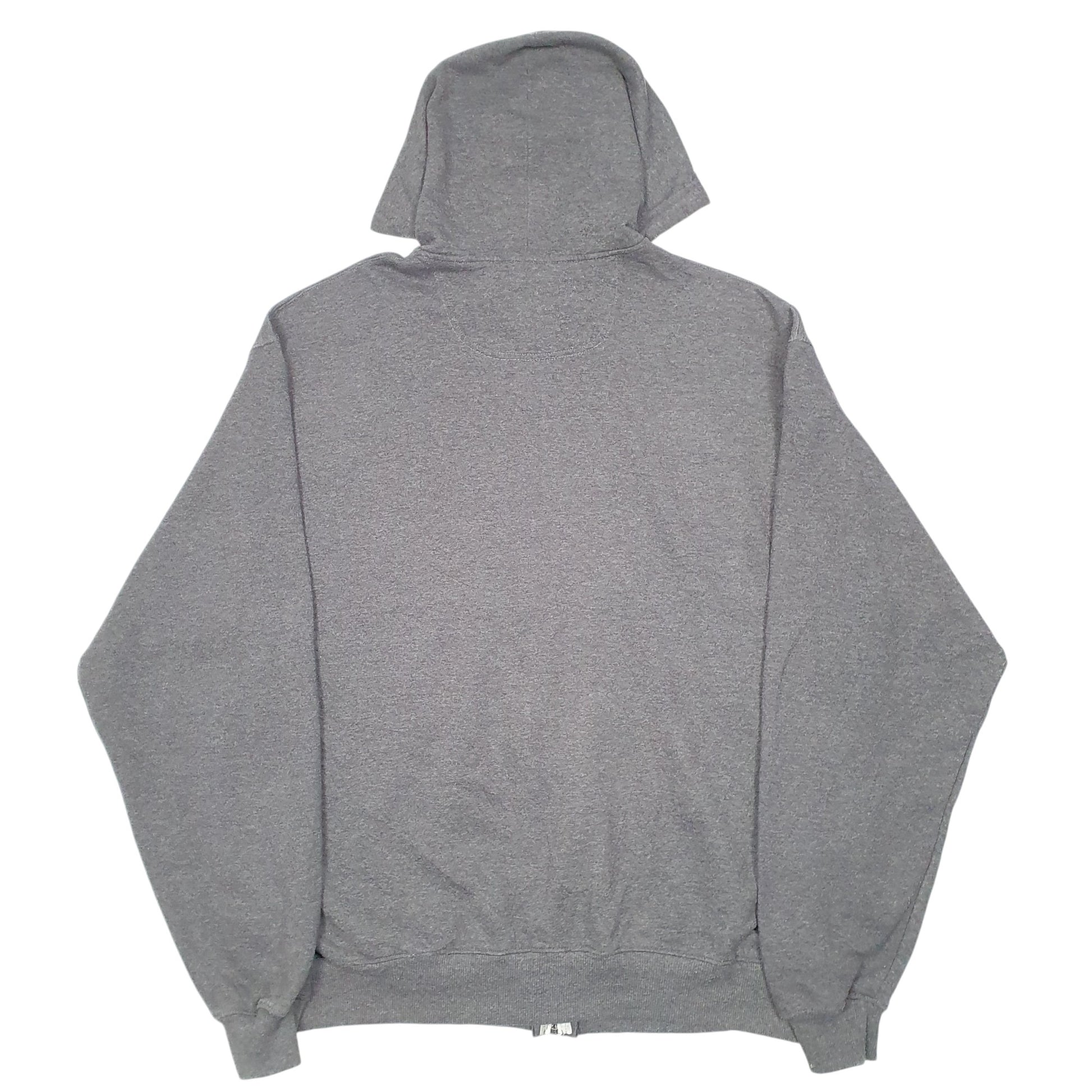 Mens Grey Champion Hoodie Full Zip Jumper