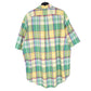 Mens Green Ralph Lauren Madras Short Sleeve Shirt