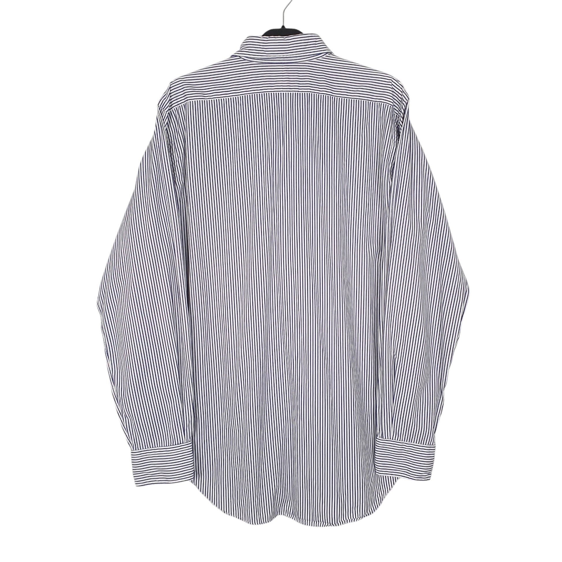 Mens Blue Polo Ralph Lauren Estate Formal Dress Long Sleeve Shirt