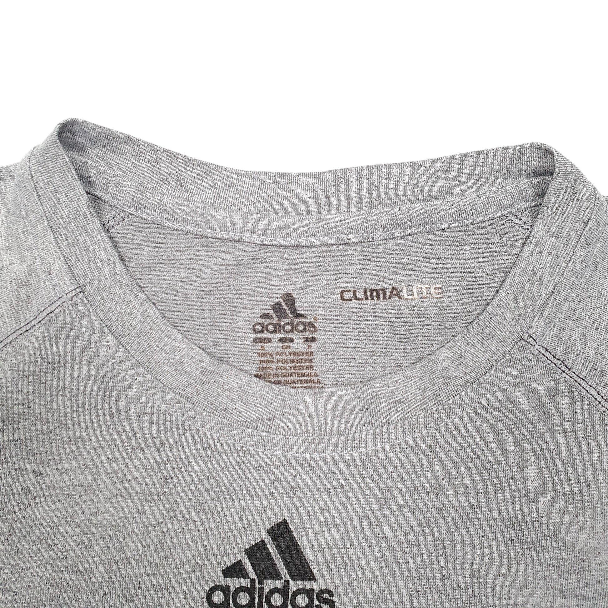 Mens Grey Adidas Cincinati Climalite Active Short Sleeve T Shirt