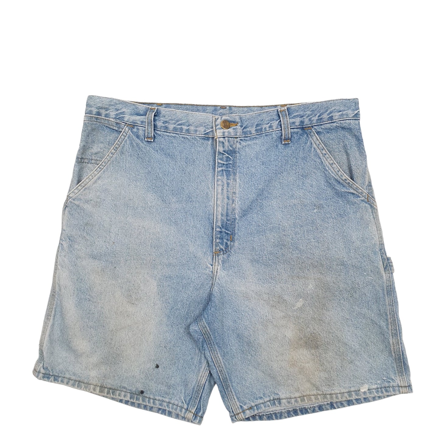 Mens Blue Carhartt Workwear Carpenter Shorts
