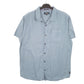 Mens Blue Roark  Short Sleeve Shirt