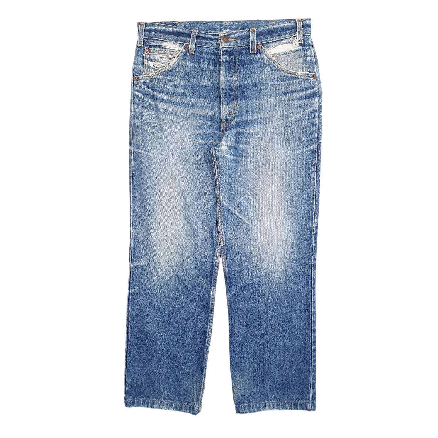 Mens Blue Levis Orange Tab 635 JeansW34 L27