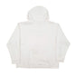 Mens White Reebok Spellout Hoodie Jumper
