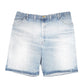 Mens Blue Wrangler Denim Jeans Jorts Elasticated Waist Relaxed Baggy Denim Shorts