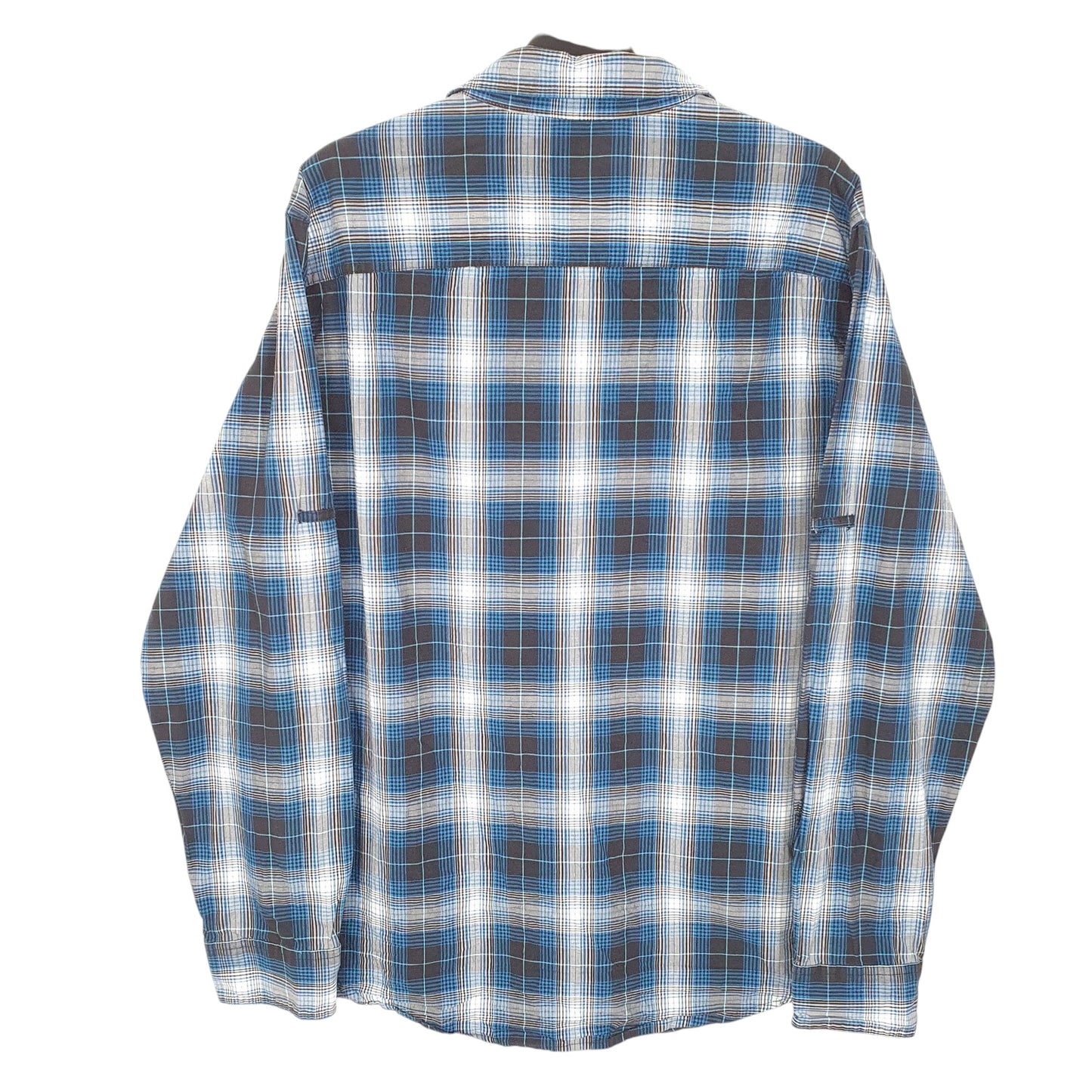Mens Blue Urban Pipeline  Long Sleeve Shirt