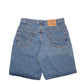 Mens Blue Levis Denim Jeans Jorts 550 Denim Shorts
