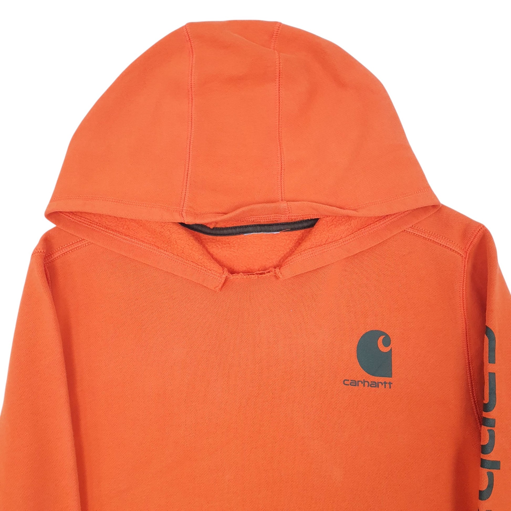 Mens Orange Carhartt  Hoodie Jumper