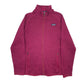 Womens Burgundy Patagonia  Full Zip Jumper