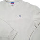 Mens Cream Champion  Crewneck Jumper