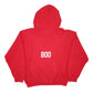 Mens Red Gildan  Hoodie Jumper