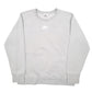 Womens Grey Nike  Crewneck Jumper