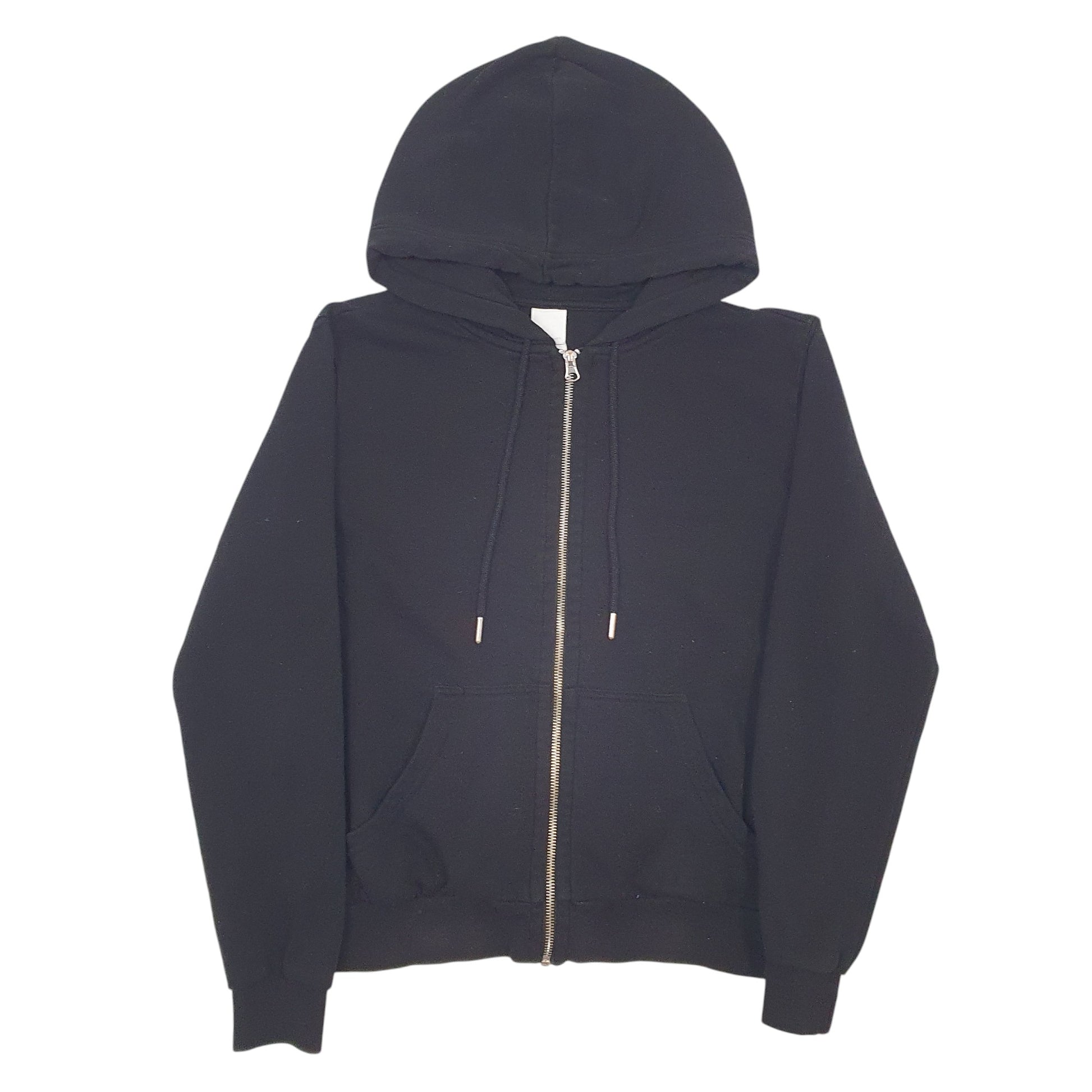 Womens Black H&M  Full Zip Jumper